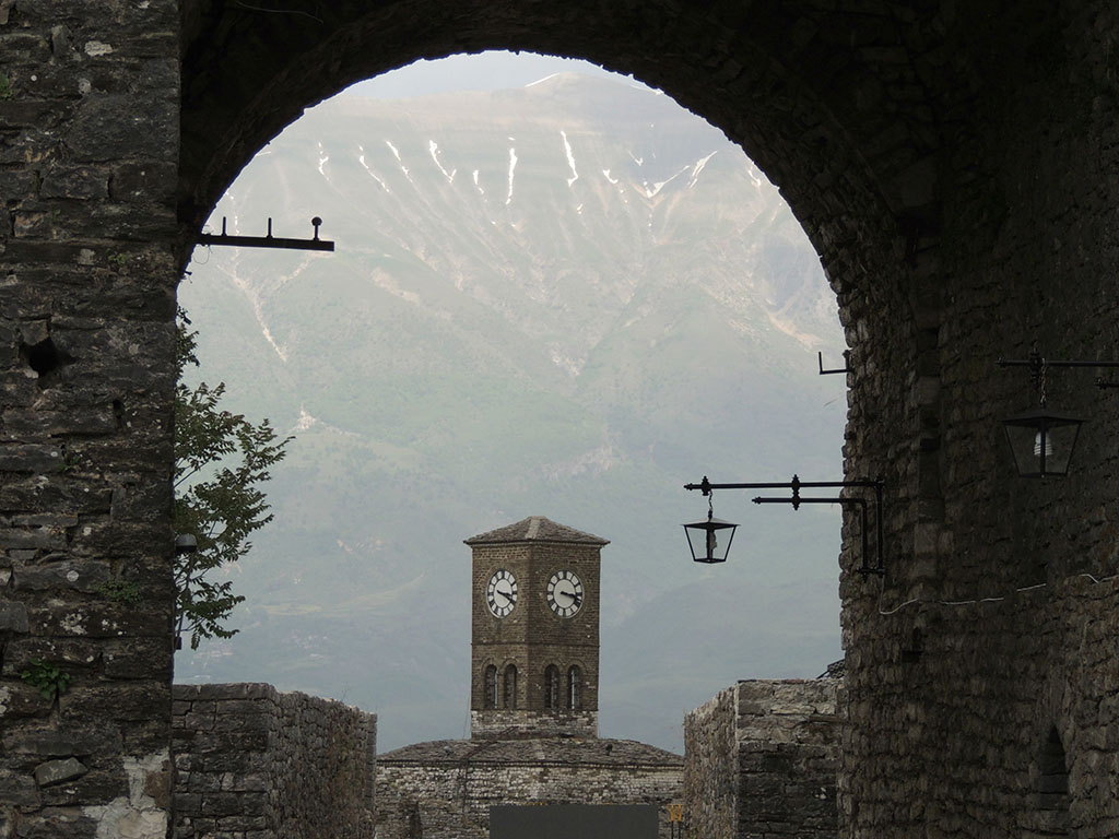608 - Agirocastro veduta dal castello - Albania