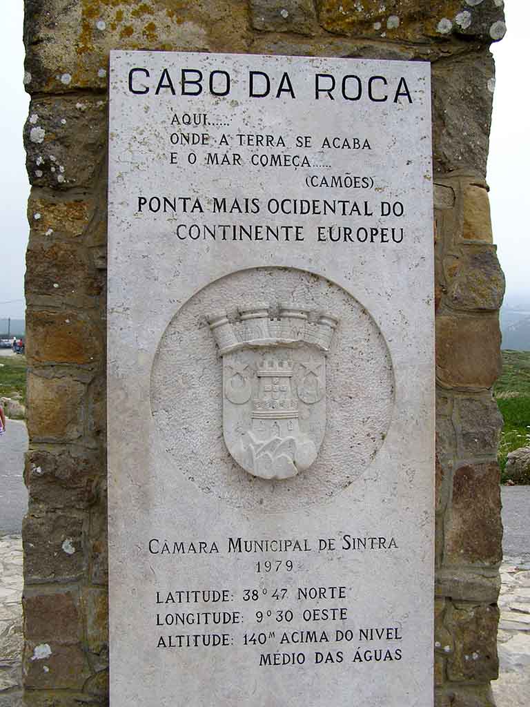 887 - Capo de Roca estremitÃ  piÃ¹ occidentale del continente europeo - Portogallo