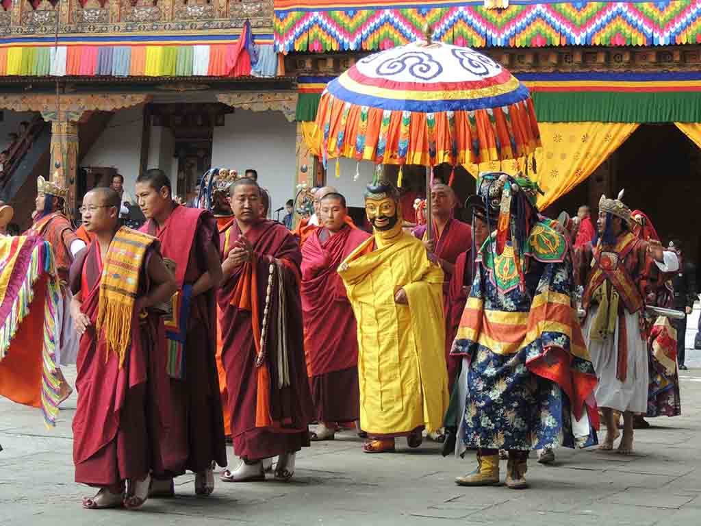 145 - Festival di Punakha - Bhutan
