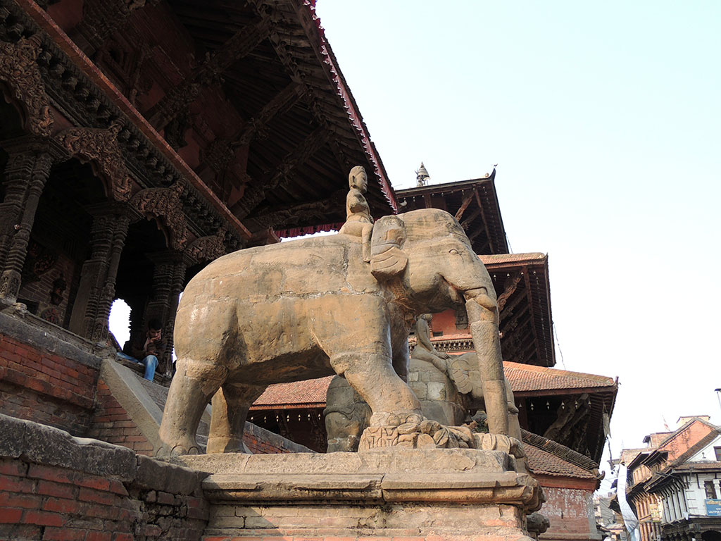 927 - La citta' vecchia di Patan - Nepal