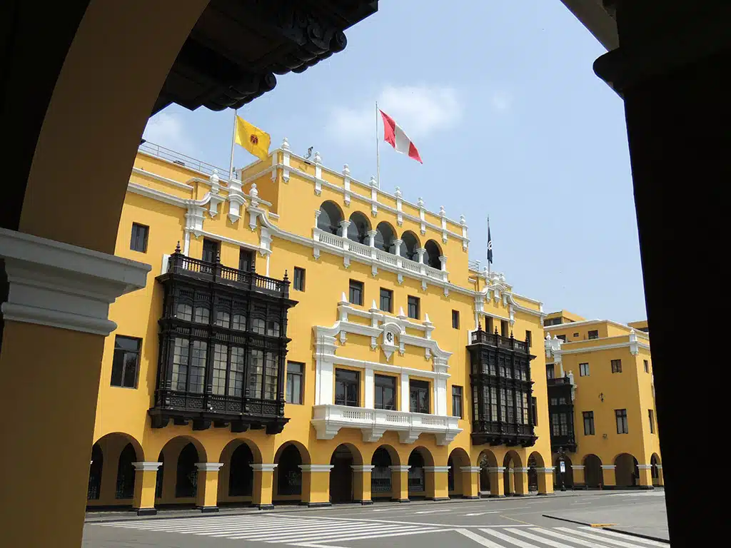 441 - Piazza della Cattedrale di Lima  - Peru'