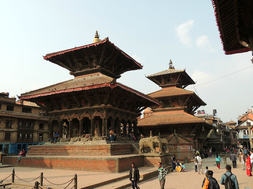 925 - La citta' vecchia di Patan - Nepal