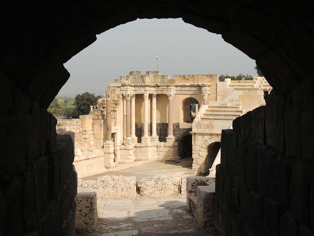 572 - Anfiteatro romano a Beit Shean