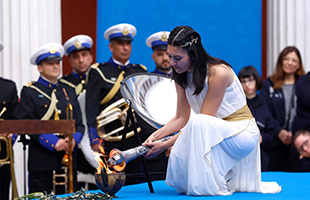 From Athens to Torino: the Special Olympics torch begins its journey