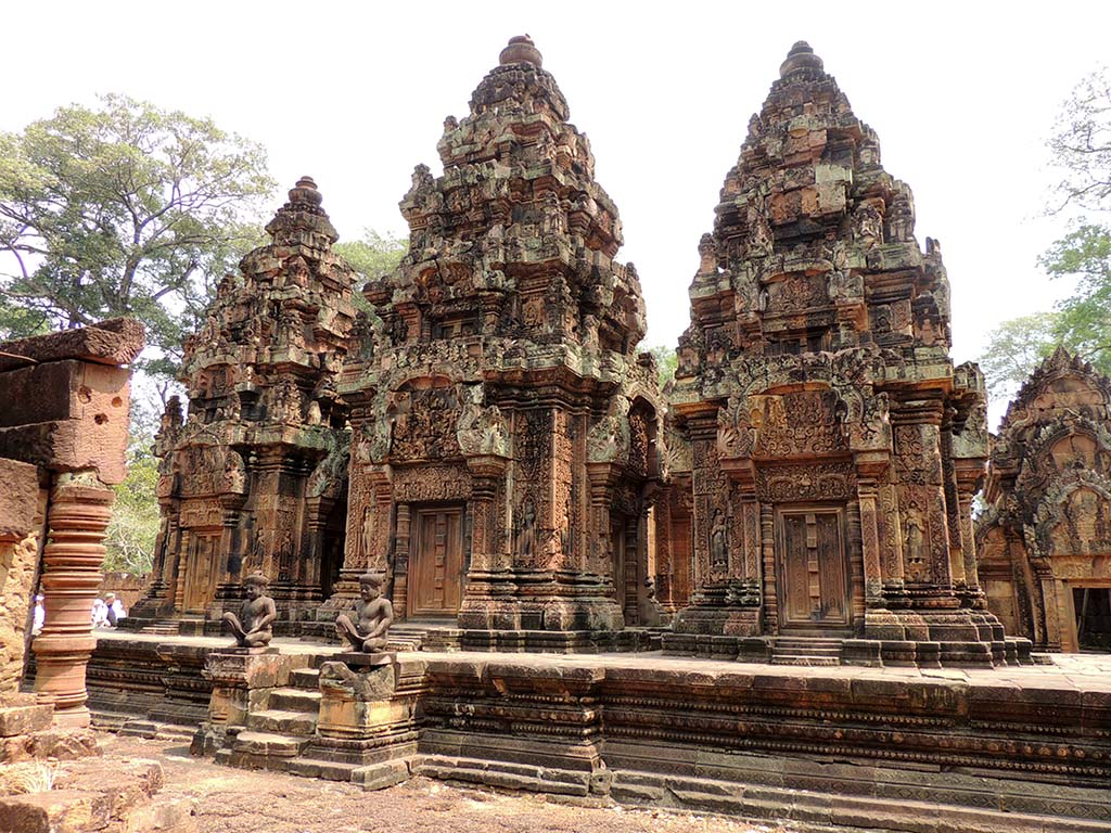 550 - Angkor Wat tempio Banteay Srei - Cambogia