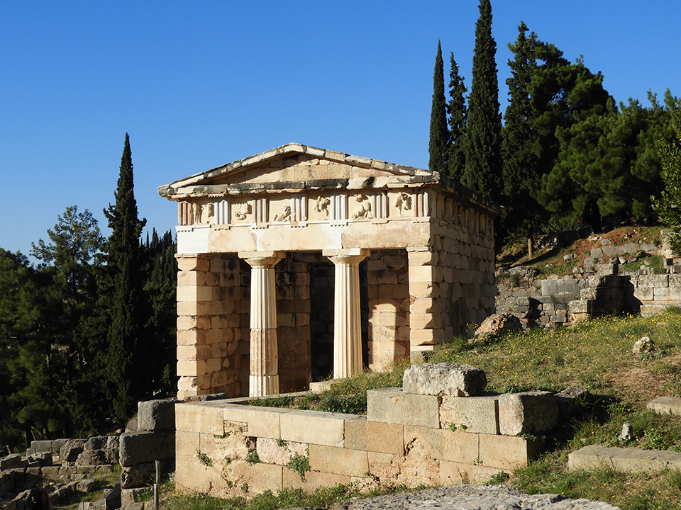 1068 - Boueuterion nel sito archeologico di Delfi - Grecia 