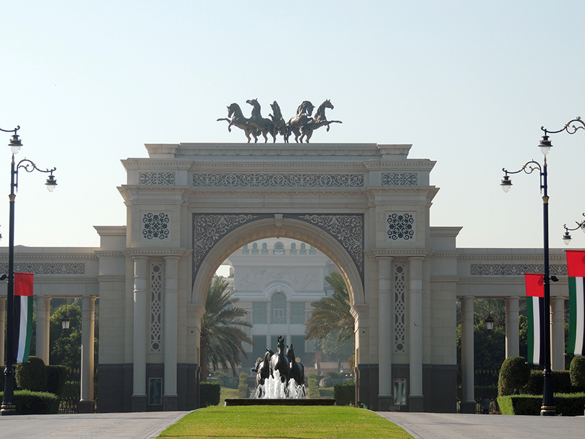 1033 - Palazzo del sovrano Sheikh Mohammed a Dubai - Emirati Arabi Uniti