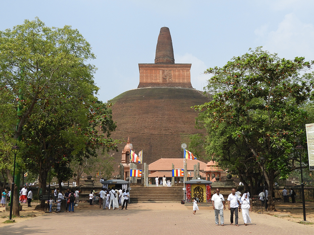 Jetavanaramaya Stupa in Anuradhapura - Sri Lanka