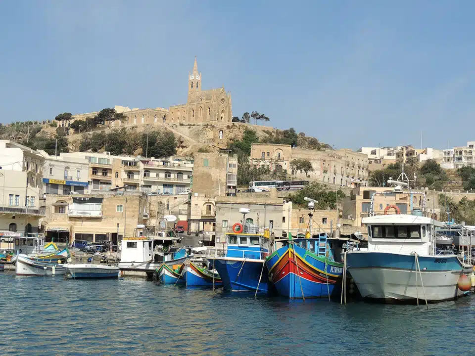 1002 - Il porticciolo di Gozo - Malta