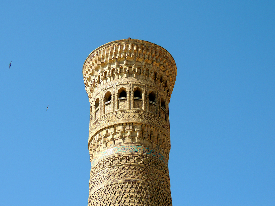 754 - Particolare del minareto Kalyan a Bukhara - Uzbekistan