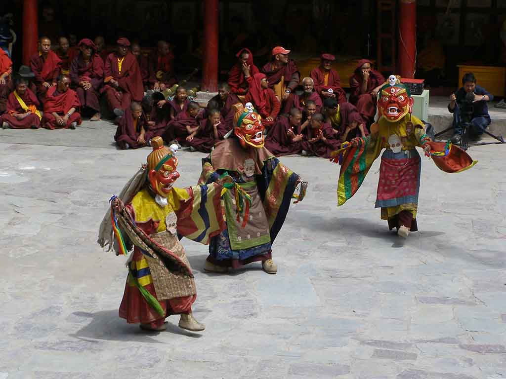 834 - Ladakh festival di Hemis a Leh