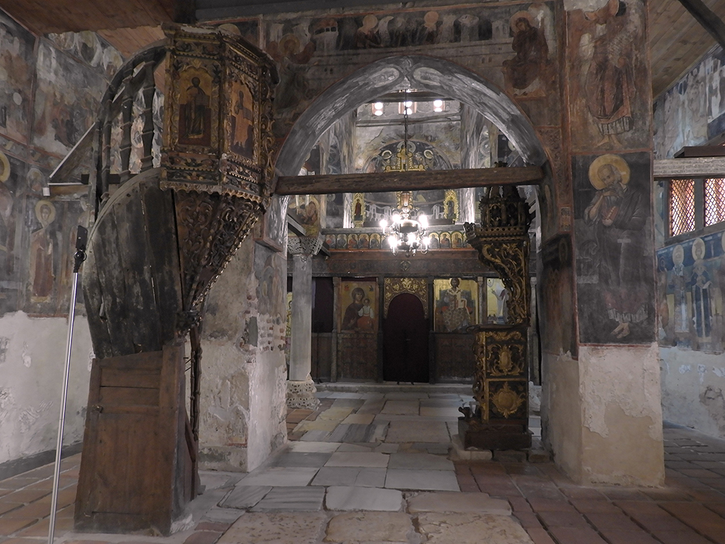 10 - Interno della chiesa medievale di Nessebar - Bulgaria