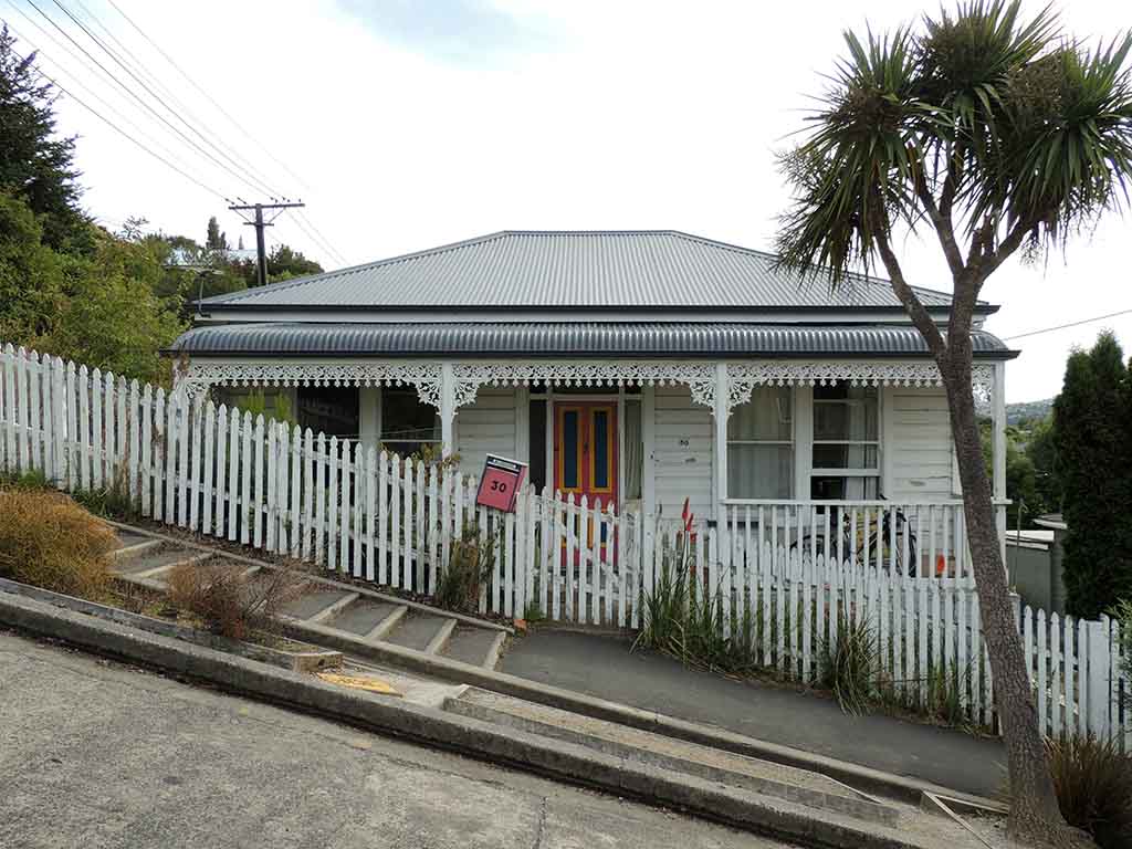 861 - Dunedin e la Baldwin street la strada piÃ¹ ripida del mondo - Nuova Zelanda