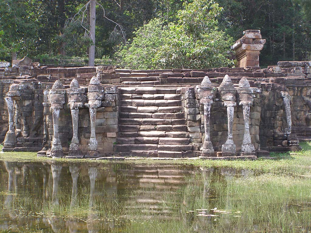 559 - Angkor Wat terrazza degli elefanti