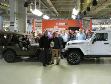 After 70 years, Willys Jeep heads home 