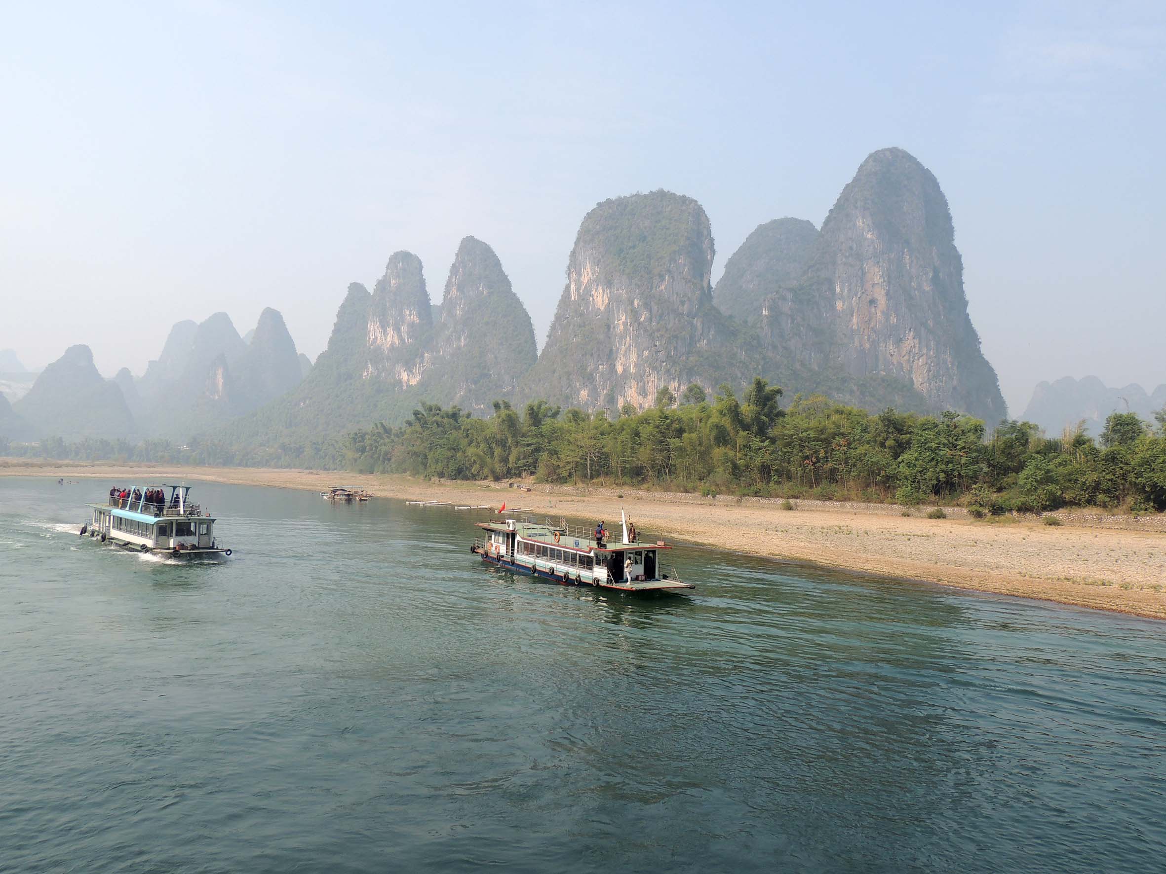 49 - Guilin navigazione sul fiume Li