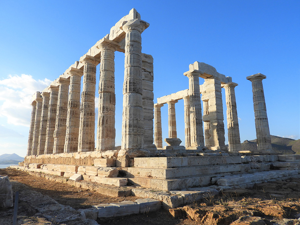 1055 - Tempio di Poseidone a Capo Sounion - Grecia