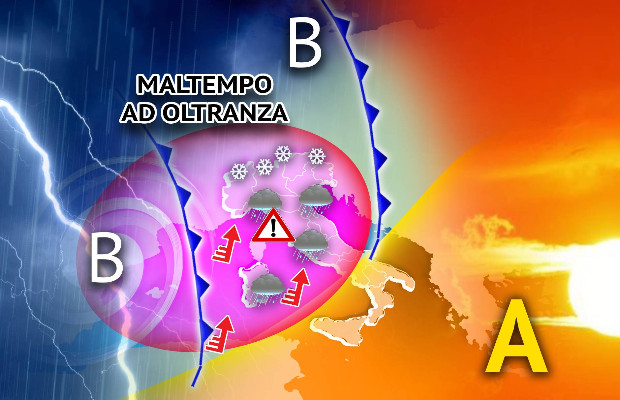 LA FASE PIÃ PIOVOSA <BR> DI TUTTO LâINVERNO