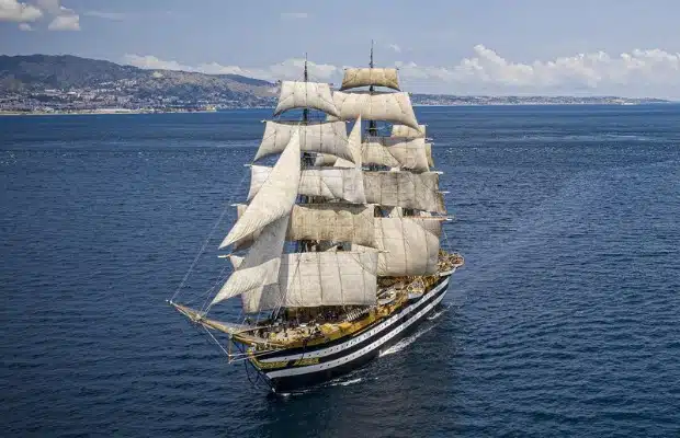 AL VIA IL TOUR MONDIALE <BR> DELLâAMERIGO VESPUCCI