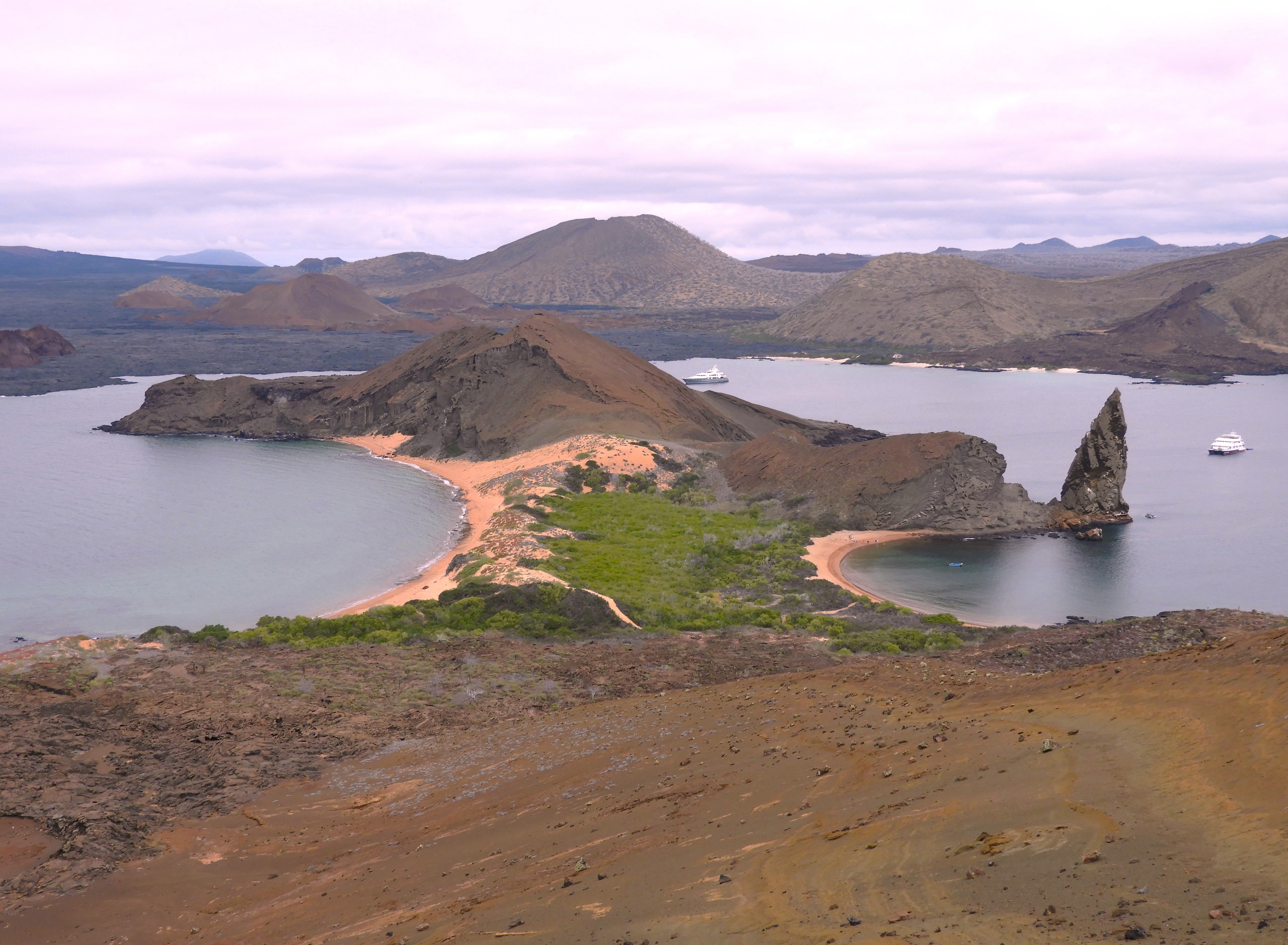 1303 - 033 - Panorama dell'isola di Bartolome alle Galapagos