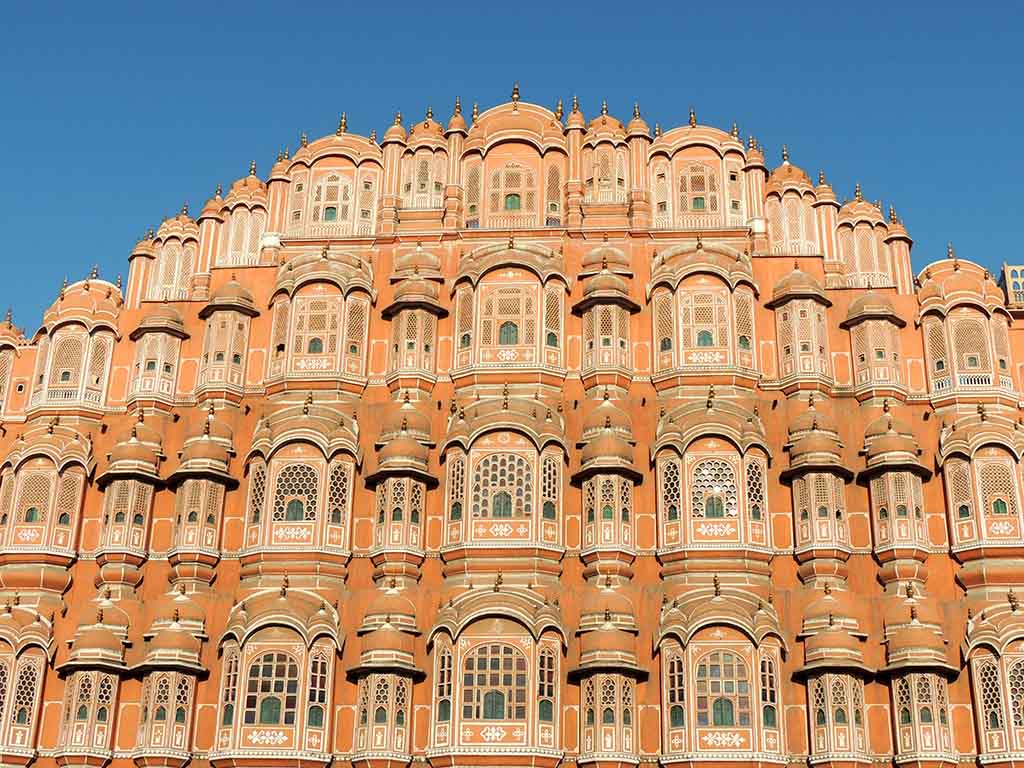 847 - Jaipur palazzo dei venti Hawa Mahal