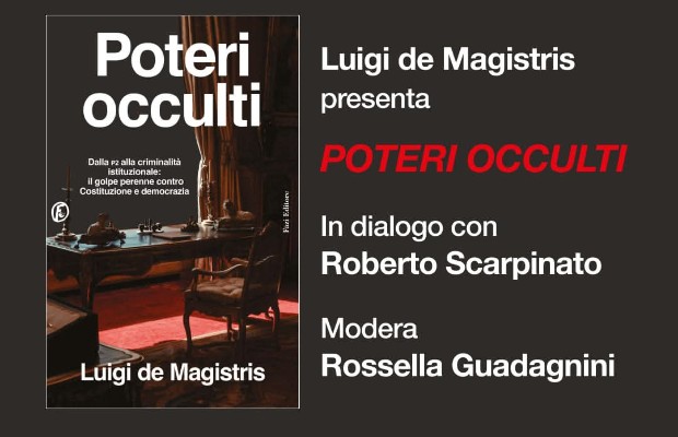 DE MAGISTRIS PRESENTA A ROMA 'POTERI OCCULTI' 