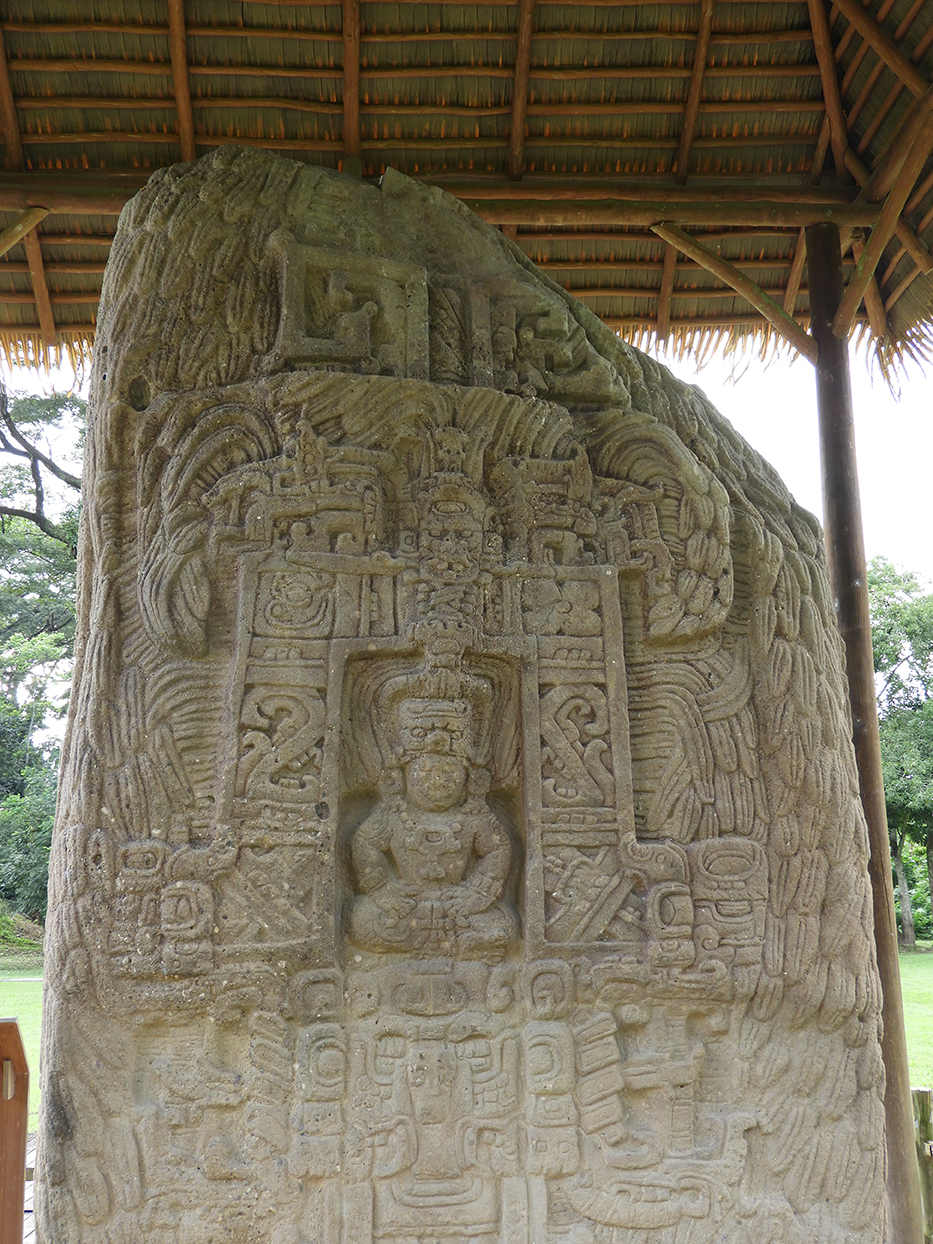 Stele Maya a Quirigua - Guatemala