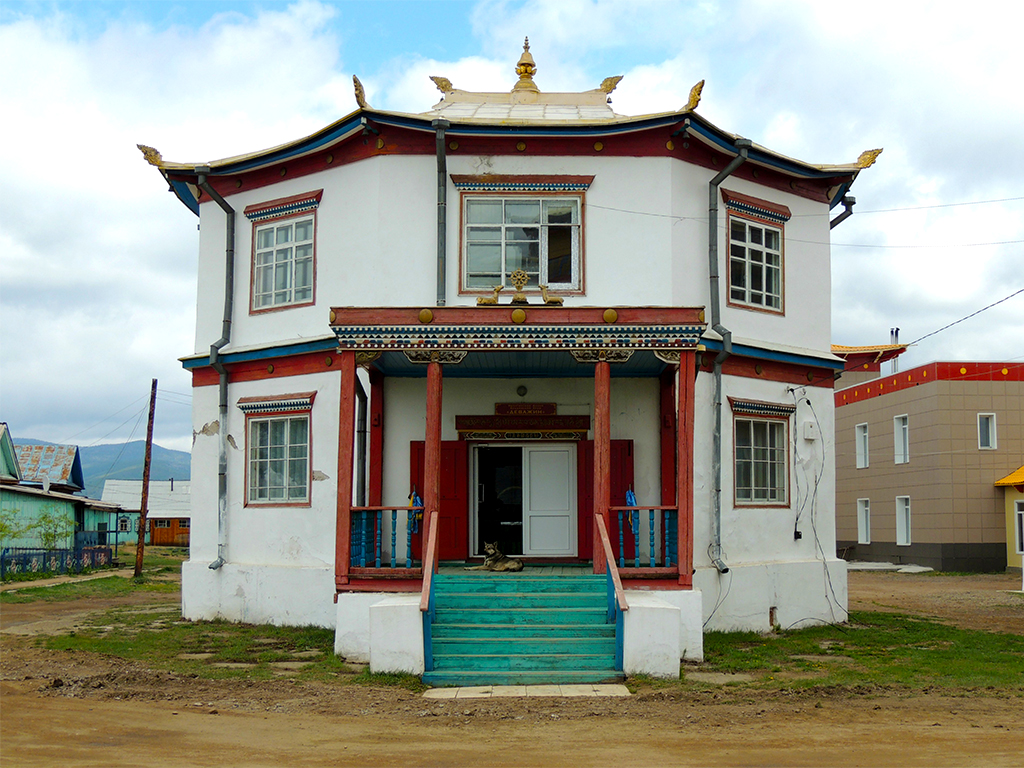 916 - Casa tradizionale presso Ulan Ude nella Siberia meridionale - Russia