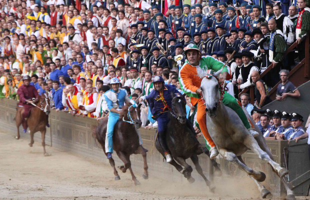 PALIO DI SIENA, <BR> DIRETTA TV SU LA7