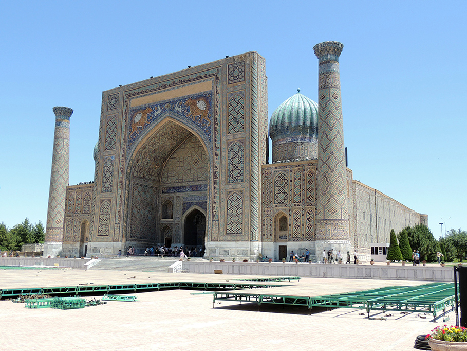 766 - Piazza Registan a Samarcanda - Uzbekistan