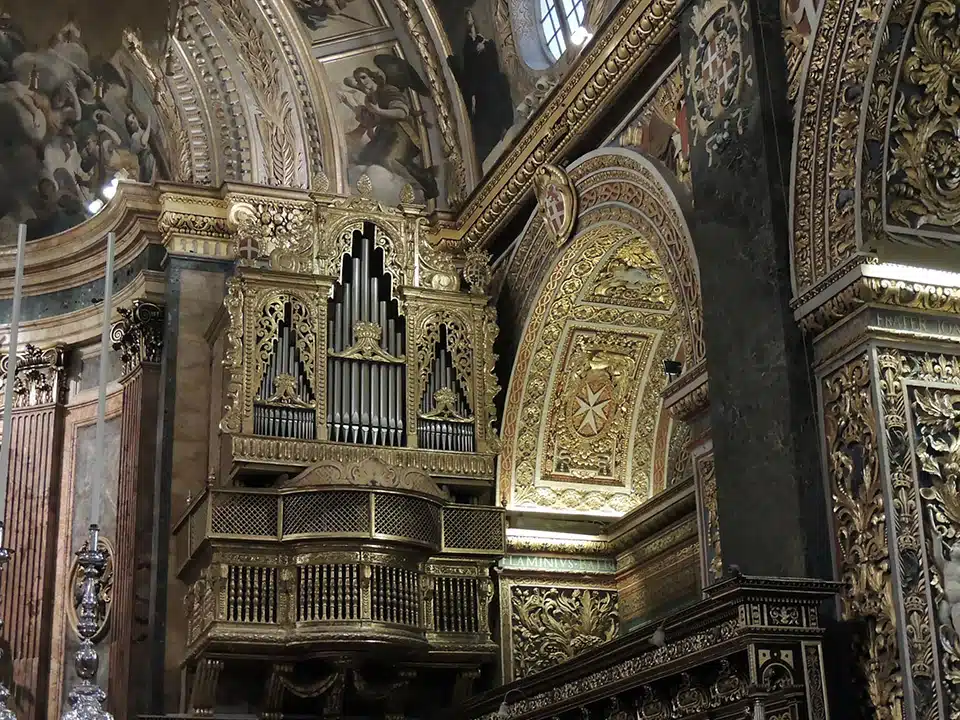 998 - Interno della concattedrale di San Giovanni a La Valletta - Malta