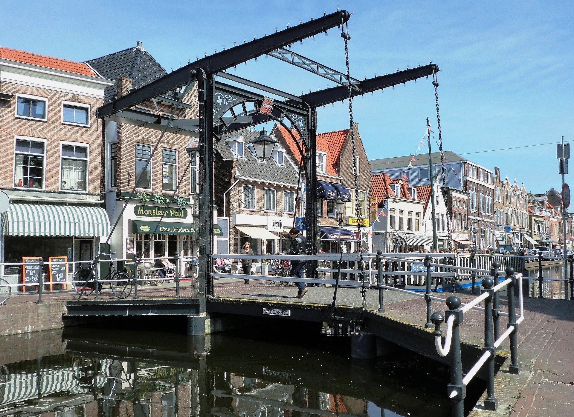 Ponte levatoio su canale - Olanda
