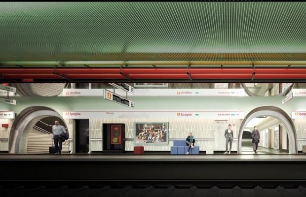 METRO ROMA: DA OGGI <BR> CHIUSA FERMATA SPAGNA