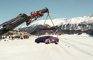 Fine settimana sulla neve per celebrare i 10 anni del Lamborghini Polo Storico