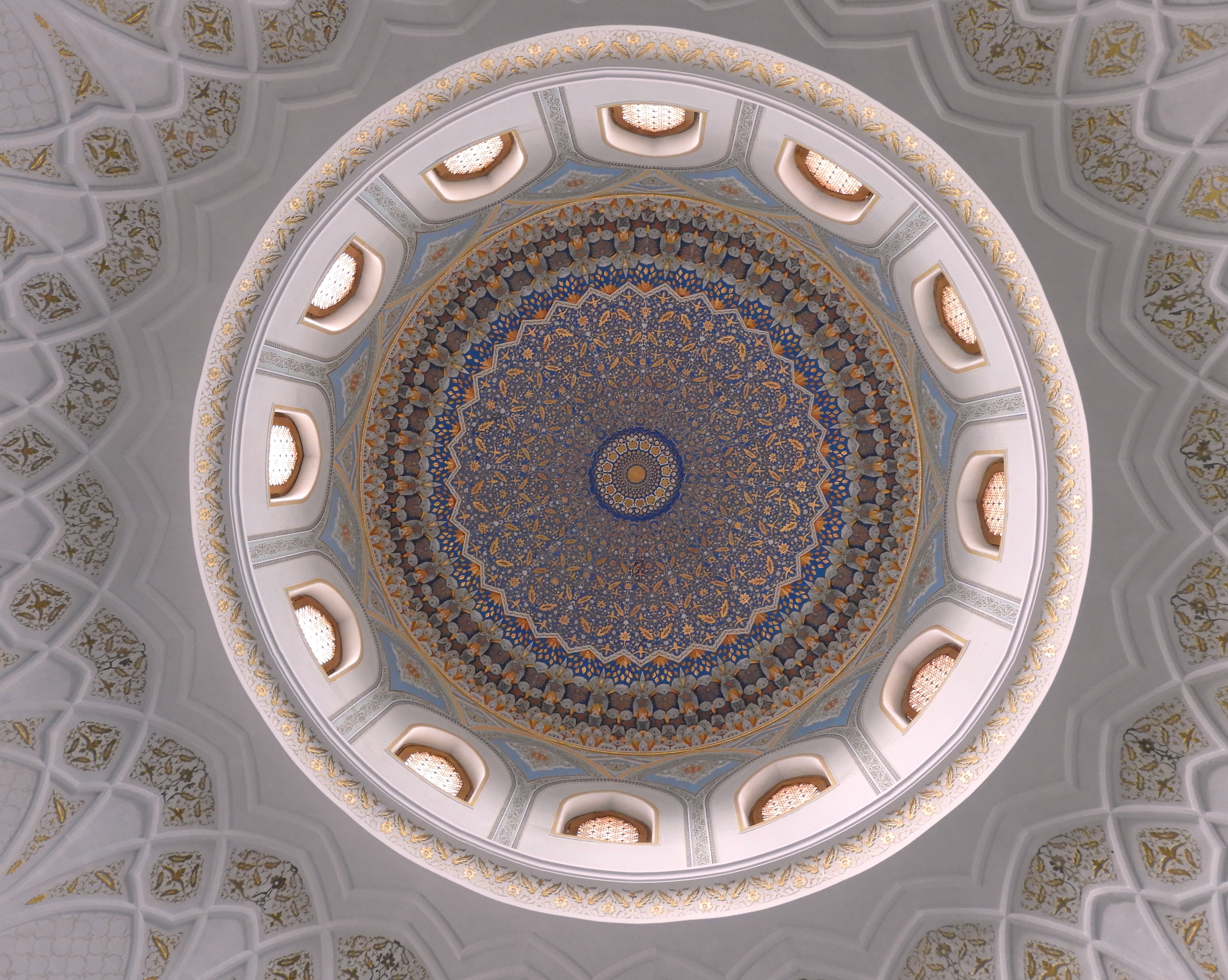 1247 - Interno della Moschea di Hastimom a Taskhent - Uzbekistan