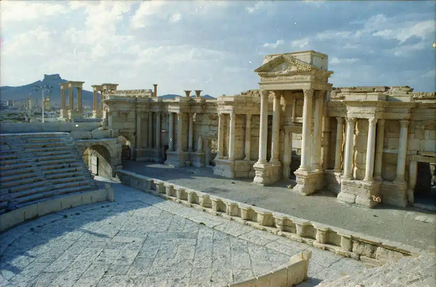 1141 - Palmira il teatro prima della sua distruzione - Siria