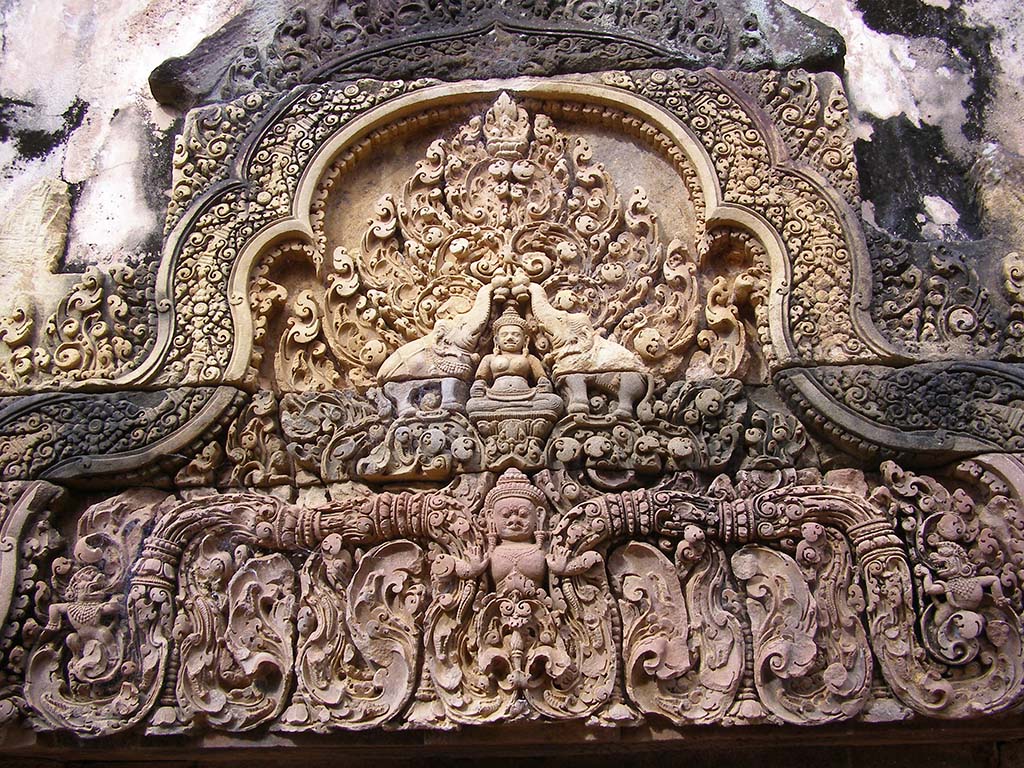552 - Angkor Wat tempio Banteay Srei/2 - Cambogia