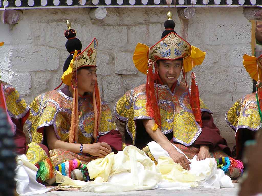 833 - Ladakh festival di Hemis a Leh