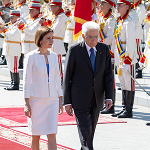 Mattarella from Chisinau: Full support for Moldova in the European Union 