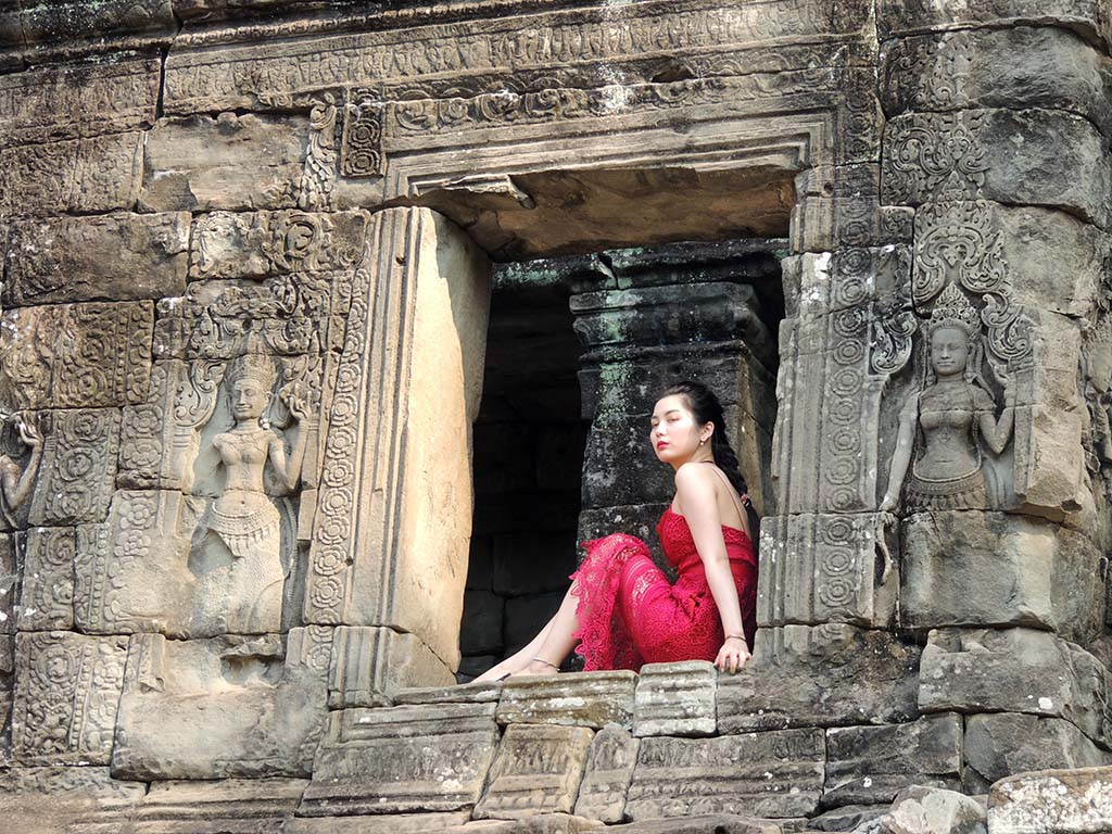 546 - Angkor Wat il tempio Bayon/1 - Cambogia