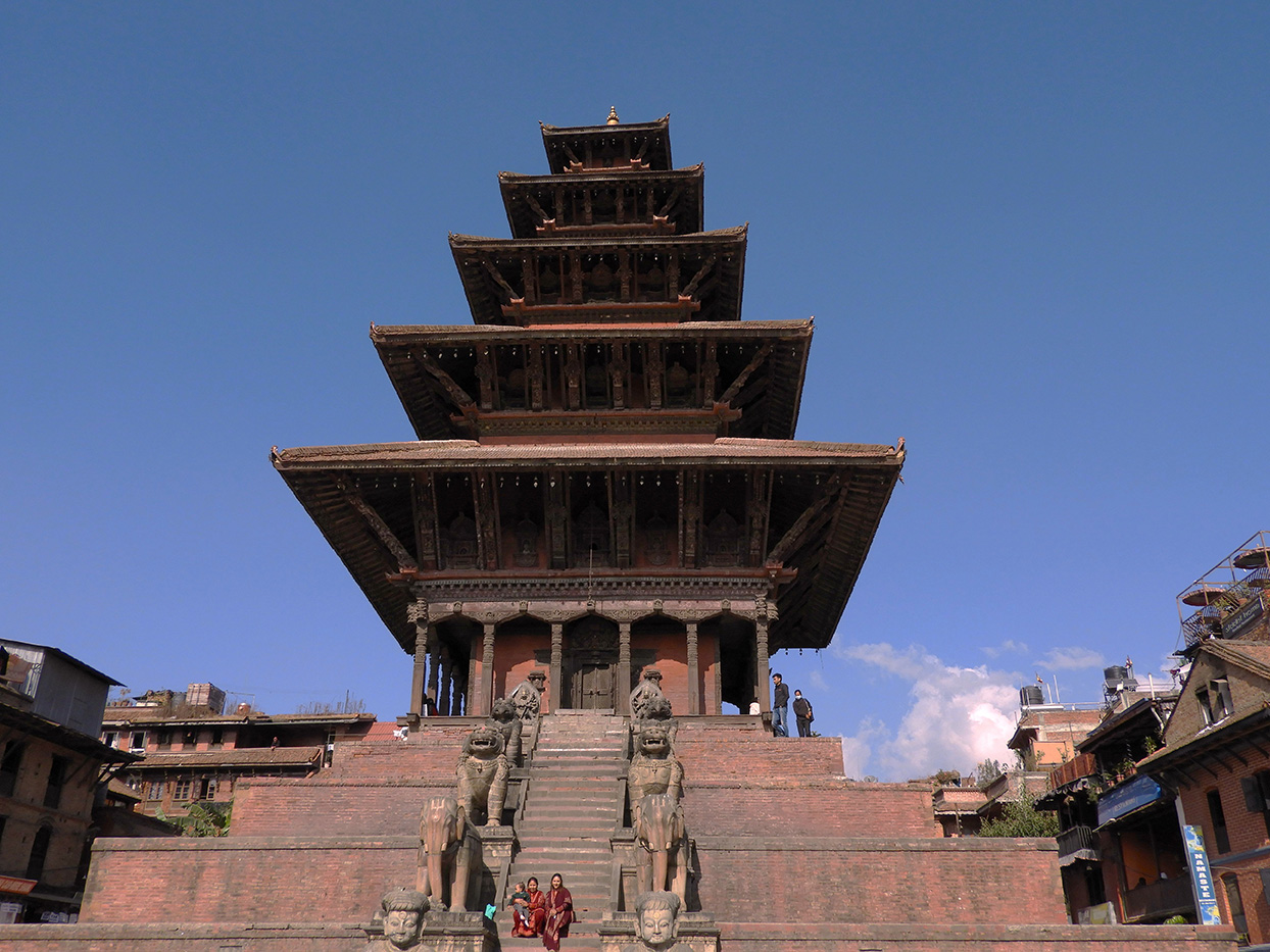   Tempio di Nyatapola a Bhaktapur - Nepal