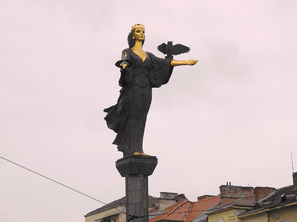 23 - Statua di Santa Sofia a Sofia - Bulgaria