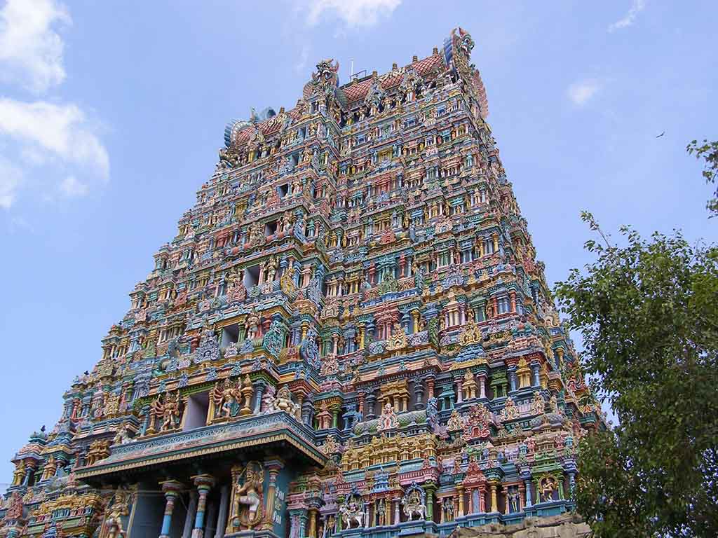 846 - Madurai tempio Tamil Nadu Menakshi