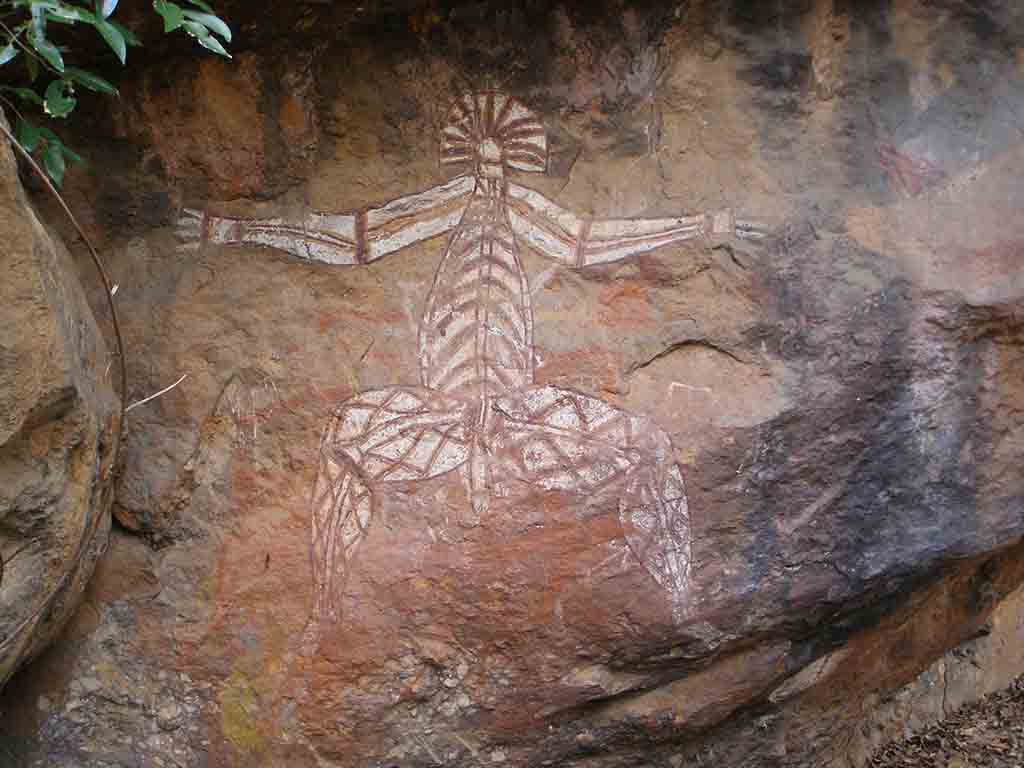 132 - Nourlangie Rock pitture rupestri - Australia
