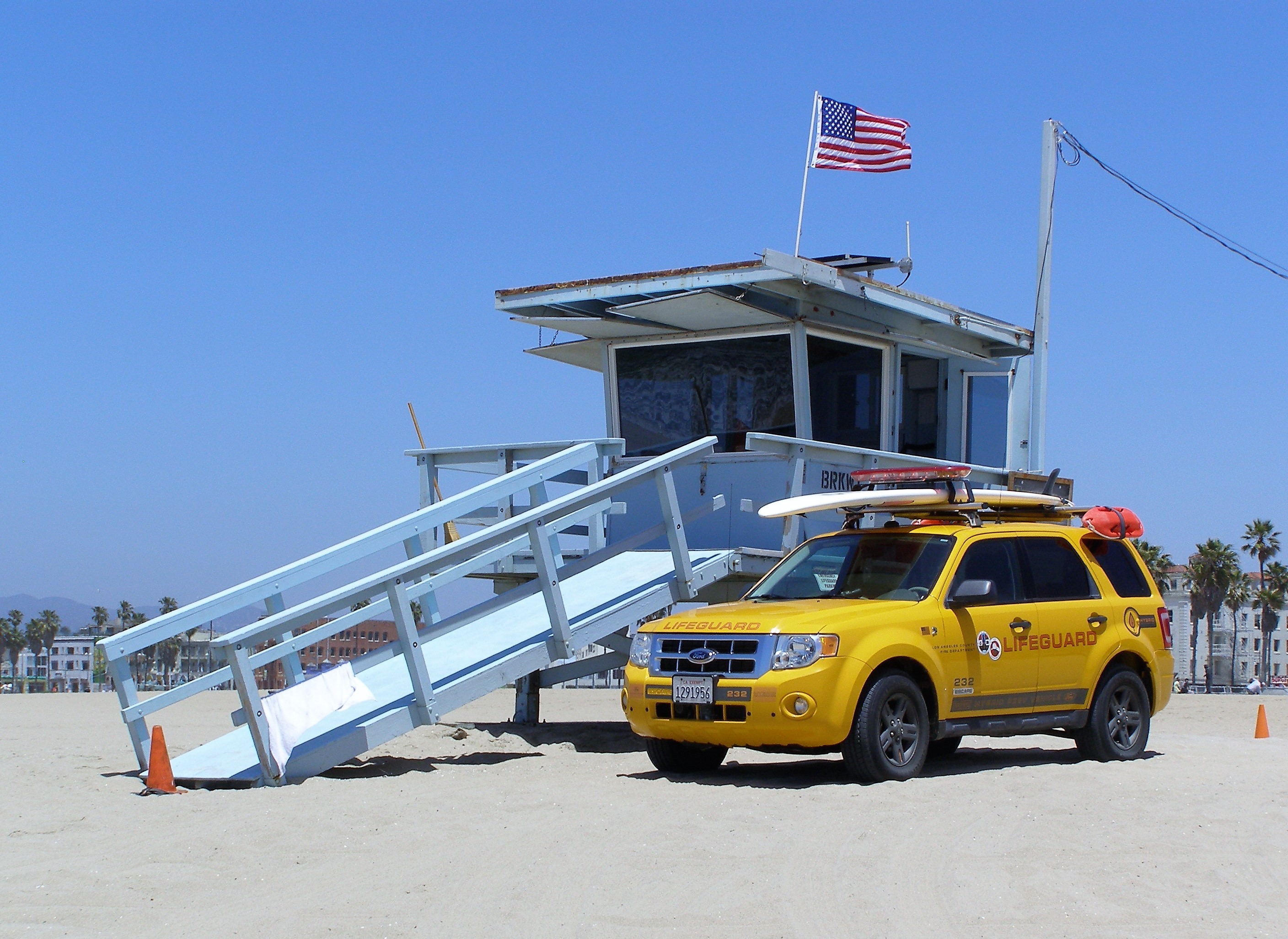 Cabina del Guardaspiaggia (lifeguard) - USA