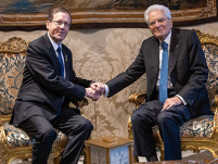 Mattarella riceve il presidente israeliano Isaac Herzog