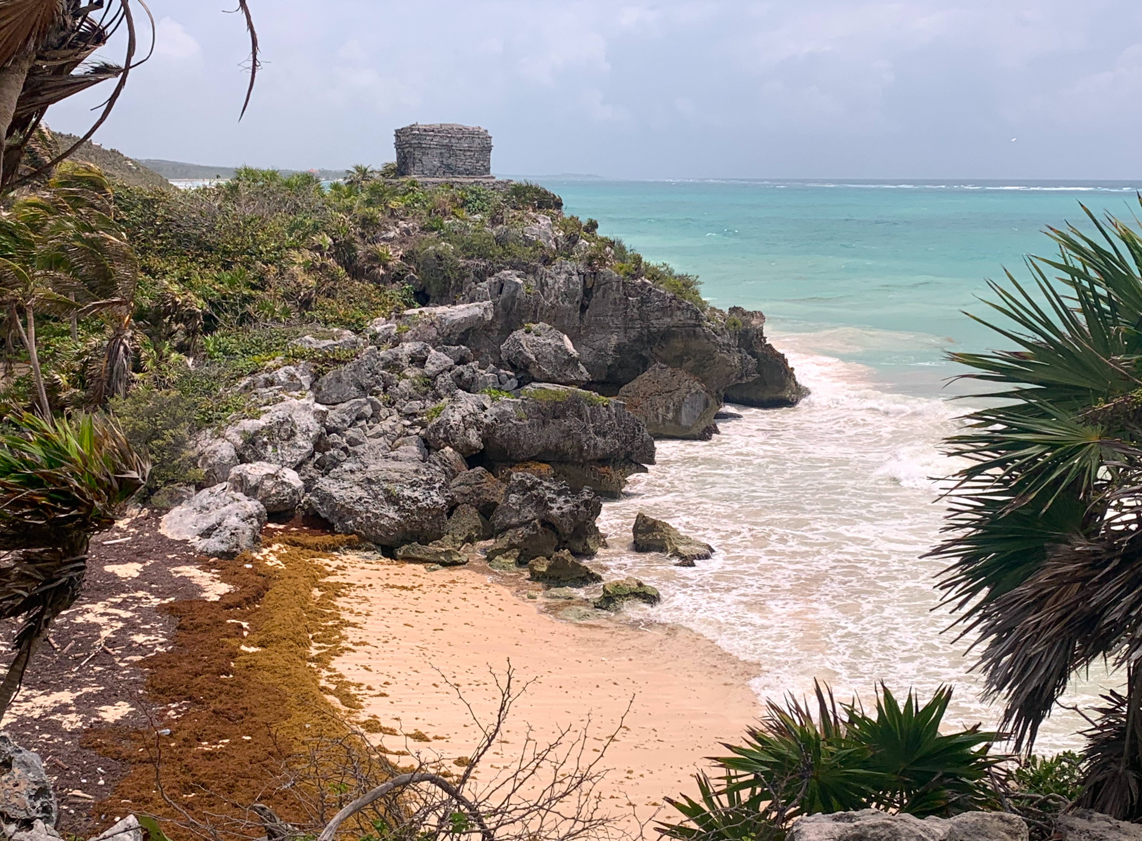 1268 - Zona archeologica di Tulum - Messico